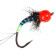 Нимфа STRIKE с вольфрамовой головкой  Orange Head Nymph (10)
