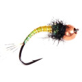Німфа STRIKE з вольфрамовою головкою Tungsten Realistic Mayfly Nymph Olive (12)