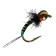 Нимфа STRIKE с вольфрамовой головкой  Hot Mayfly Nymph (10)