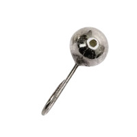 Морм. вольф. Fishing ROI Шар з отвором 3mm 0,21gr silver (400-19-3-S)