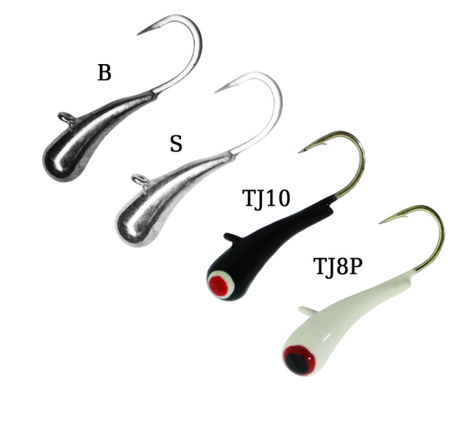 Морм. вольф. Fishing ROI Уралка-перевертиш з вушком 3,3mm 0,65gr black nickel (400-115-33-B)